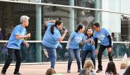 cold tofu improv and comedy group performing in front of crowd