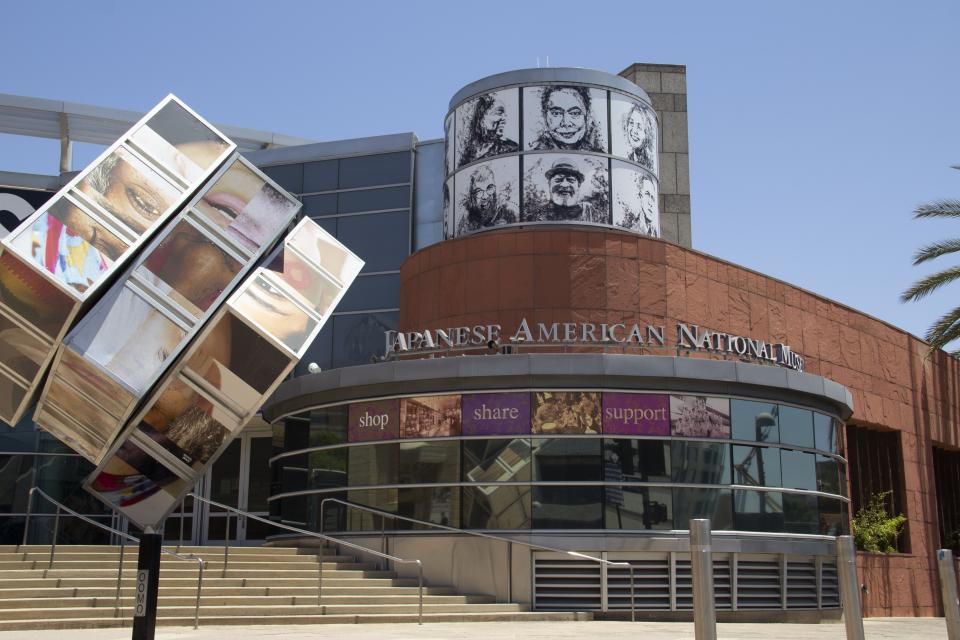 JANM Pavilion building exterior front corner