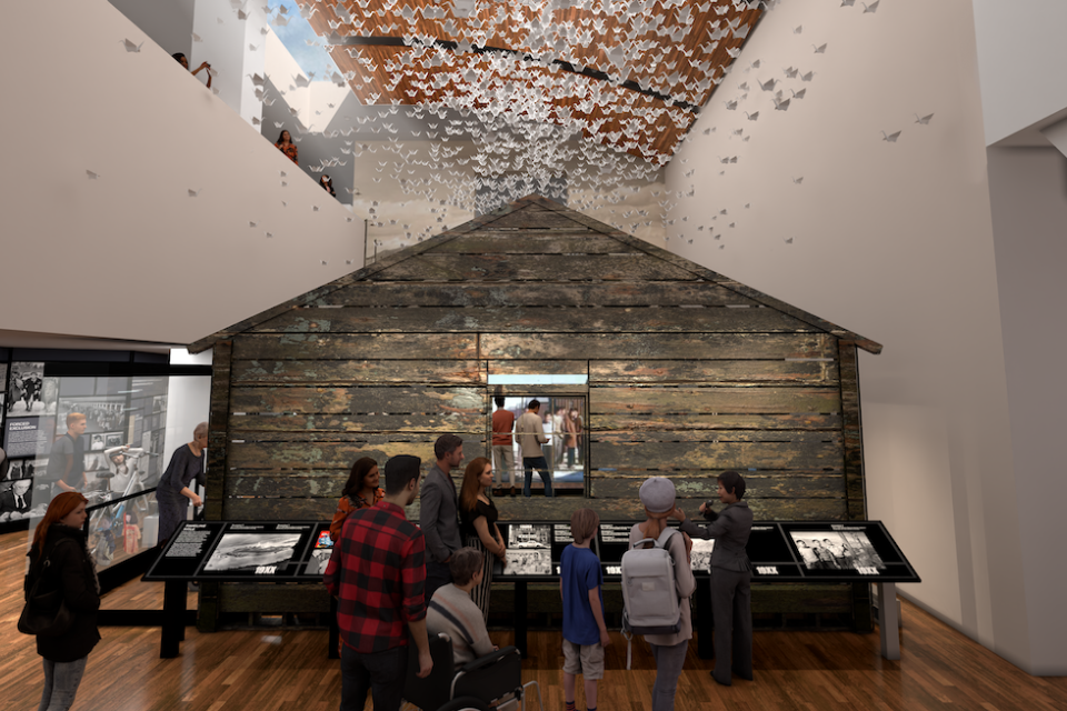 rendering of future barrack